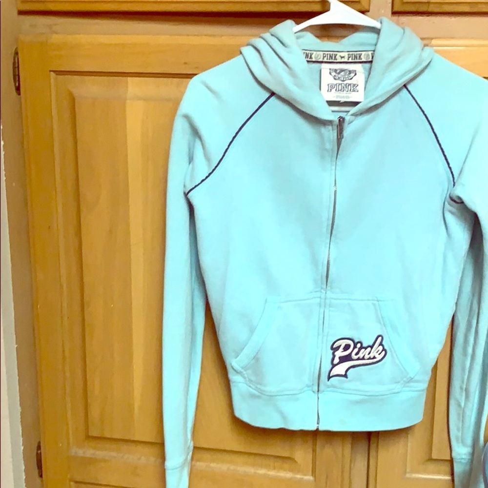 VS pink jacket